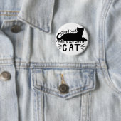 Ich habe Pläne mit meiner Katze Button (Beispiel)