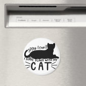 Ich habe Pläne mit meiner Katze Magnet (In Situ (Geschirrspüler))