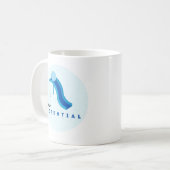 "Ich habe Potenzial" Kaffee-Tasse Kaffeetasse (Vorderseite Links)