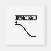 Ich habe Potenzial Magnet (Vorne)