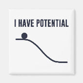 Ich habe potenzielle Energie Magnet (Vorne)