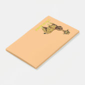 Ich habe Probleme got Post-it Klebezettel (angewinkelt)