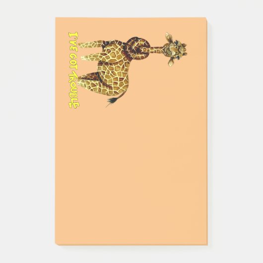 Ich habe Probleme got Post-it Klebezettel (Vorderseite)