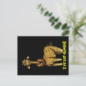 Ich habe Probleme got Postkarte (Stehend Vorderseite)