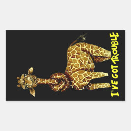 Ich habe Probleme got Rechteckiger Aufkleber