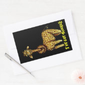 Ich habe Probleme got Rechteckiger Aufkleber (Umschlag)