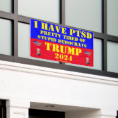 ICH HABE PTSD BANNER (Äußeres Gebäude)