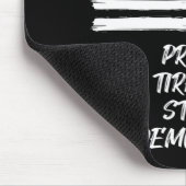 Ich habe PTSD Hübsch müde von dubiosen Demokraten  Mousepad (Ecke)