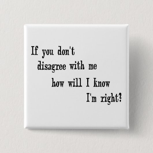 Ich habe recht! button (Vorderseite)