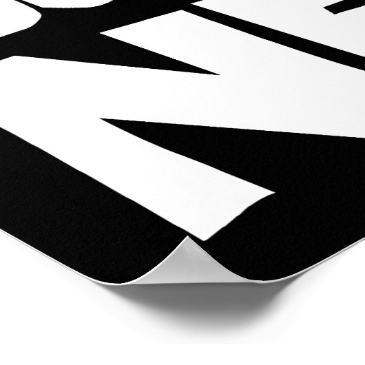 Ich habe recht, dass du als Nächstes falsch liegst Poster (Ecke)