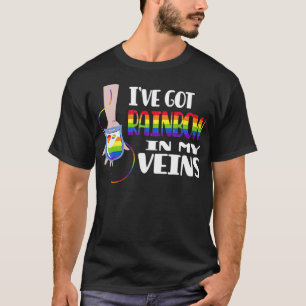 Ich habe Regenbogen in meinen Adern got Design für T-Shirt