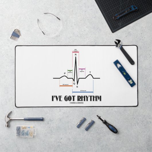 Ich habe Rhythm EKG EKG Elektrokardiogramm Got Schreibtischunterlage (Arbeitsplatz)
