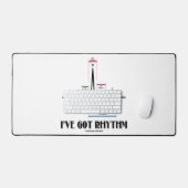 Ich habe Rhythm EKG EKG Elektrokardiogramm Got Schreibtischunterlage (Tastatur & Maus)