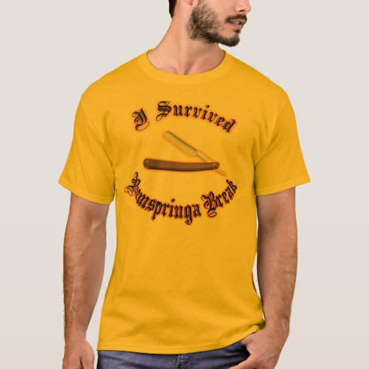 Ich habe Rumspringa Break überlebt T-Shirt (Vorderseite)