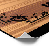 Ich habe Sasquatch auf Michigans oberster Halbinse Poster (Ecke)