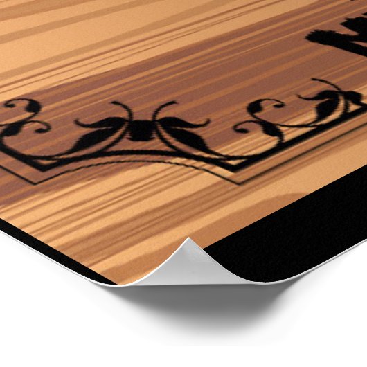 Ich habe Sasquatch auf Michigans oberster Halbinse Poster (Ecke)