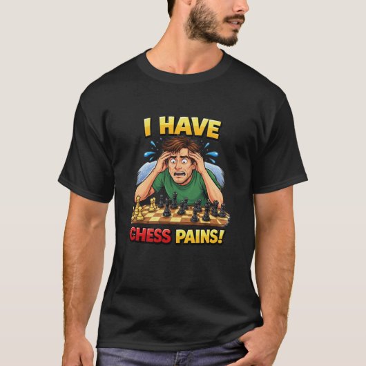 Ich habe Schachschmerzen T-Shirt (Vorderseite)
