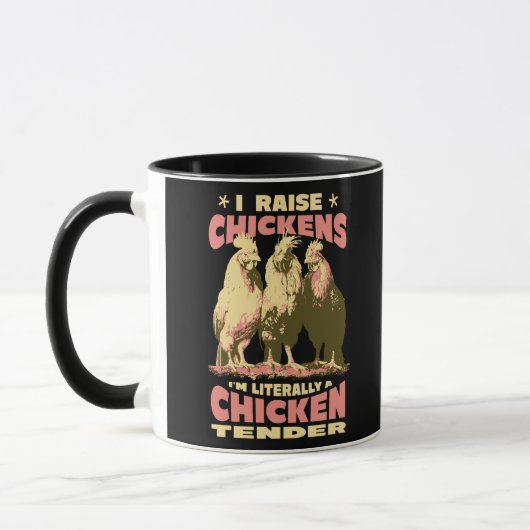 ICH HABE SCHICKENS, ICH BIN LITERWEISE EIN CHICKEN TASSE (Links)