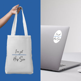Ich habe seine sechs" Tote Tasche Got