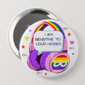 Ich habe sensorische Probleme Pin Button Abzeichen (Vorne & Hinten)
