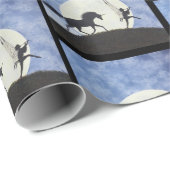 "Ich habe sie eine Nacht gesehen!" Geschenkpapier (Rolleneckpunkt)