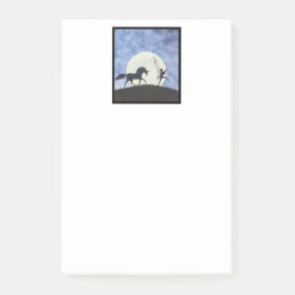 "Ich habe sie eine Nacht gesehen!" Post-it Klebezettel