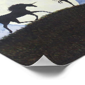 Ich habe sie eine Nacht gesehen! Poster (Ecke)