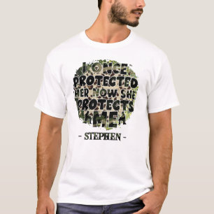 Ich habe sie einmal beschützt, jetzt schützt sie m T-Shirt