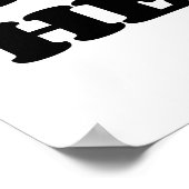 ICH HABE SIE HERZGEHÖRT POSTER (Ecke)