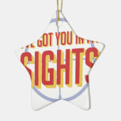 Ich habe Sie in meinem Anblick - Soldaten 76 Keramikornament (Links)