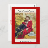 Ich habe Sie nur in Scranton Pa-Post Karte Gewollt (Vorne/Hinten)