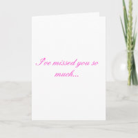Ich habe Sie soviel… verfehlt