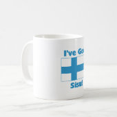 Ich habe Sisu Kaffeetasse (Vorderseite Links)