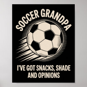 Ich habe Snacks Schatten und Meinungen Lustiger Fu Poster