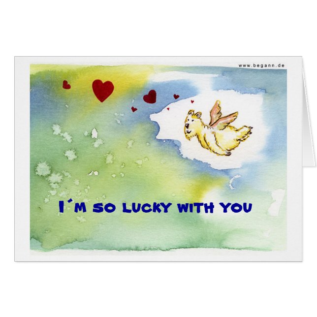 Ich habe so viel Glück mit dir (Vorderseite (Horizontal))