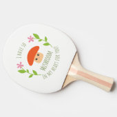 Ich habe so viel Pilz im Herzen für dich, Spaß zu Tischtennis Schläger (Seitenansicht)