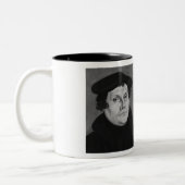 Ich habe soviel, Martin Luther zu tun Zweifarbige Tasse (Links)