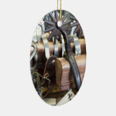 Ich habe Sporne Keramik Ornament (Rechts)