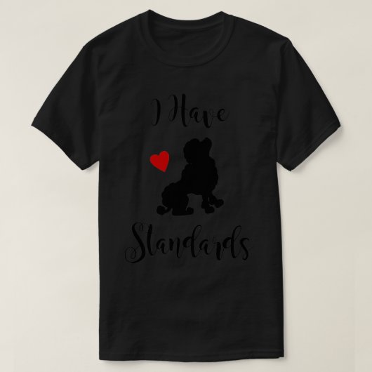 Ich habe Standards Funny Poodle Pullover (Design vorne)