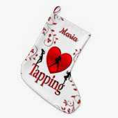 Ich habe Stich Dance Personal Großer Weihnachtsstrumpf (Vorderansicht (hängend))