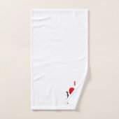 Ich habe Stich Tanz Badhandtuch Set (Handtuch)