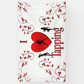 Ich habe Stich Tanz Banner (Vertikal)