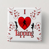 Ich habe Stich Tanz Button (Vorderseite)