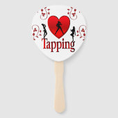 Ich habe Stich Tanz Fächer (Rückseite)