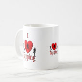 Ich habe Stich Tanz Kaffeetasse (Vorderseite Links)