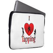 Ich habe Stich Tanz Laptopschutzhülle (Vorne Rechts)