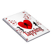 Ich habe Stich Tanz Notizblock (Rechte Seite)