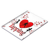 Ich habe Stich Tanz Notizblock (Linke Seite)