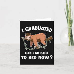 Ich habe studiert, kann ich jetzt zu Bett gehen - Karte