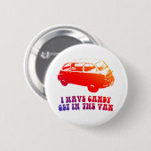 Ich habe Süßigkeiten, komm in den Van Button (Vorne & Hinten)